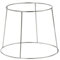 Fackelmann 39054 Support pour plateau de fruits de mer, Plat de service pour plateau de fruits de mer, Chromé, 19 cm