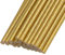 Rebower Chaud Colle Bâtons Mini Adhésif Chaud Fondre Colle Pistolet Bâtons, [pour Art, Artisanat, Bricolage, Carte Fabrication] - 0,27 x 4/Paillettes Doré/30 Pcs