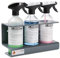 Amberquip Trigger Bottle Storage Holder. Suits Spray Bottles 70mm Dia. Wall/Van Racking Mount. Grey PVC.