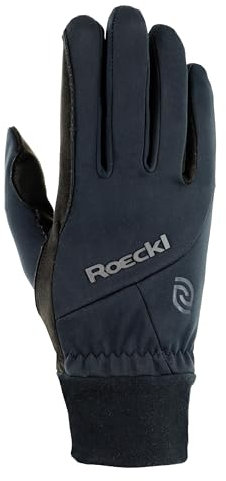 Roeckl Sports Reithandschuh Wilber, Outdoor Winter Handschuh, Schwarz 6.5