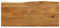 vidaXL Tischplatte, Holzplatte mit Baumkante, Massivholzplatte für Esstisch Couchtisch, Ersatztischplatte, 90x40x2,5cm Massivholz Mango