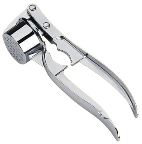 2 in 1 in acciaio inox aglio schiaccianoci Heavy Duty