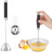 Kssvzz Halbautomatischer Schneebesen, 10 Zoll Multifunktionaler Schneebesen Edelstahl & Eiertrenner, Quirl Küche zum Kochen und Backen, Handmixer ohne Strom