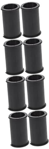 UPKOCH 8pcs Fluffy Mic Cover for Microphone Mic Windscreen Shock Mount Rubber Space Gasket for Protection