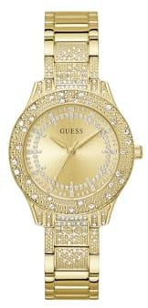 GUESS Damen Uhr Armbanduhr Shooting Star Edelstahl