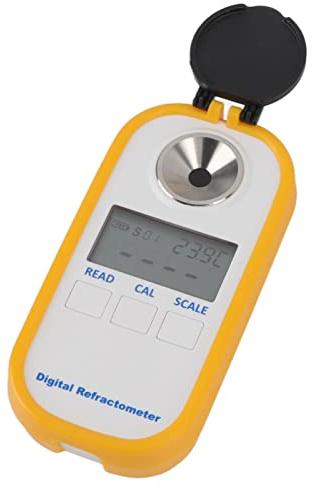 Digitales Alkohol-Refraktometer 0–80 °C Zur Messung der Baijiu-Konzentration – Keine Batterie Im Lieferumfang Enthalten – Inklusive PE-Beutel-Verpackung