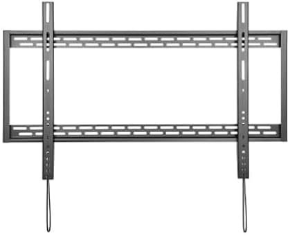 CABLEPELADO - Soporte TV Fijo de Pared 60-100” | Ultra Delgado | Acero Resistente 130 kg | VESA 900x600mm | Compatible con Pantallas Curvas | Negro