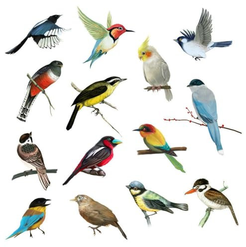 Elsterzweig Vogel Papagei Wandtattoo Wohnzimmer Schlafzimmer Dekoration Aufkleber