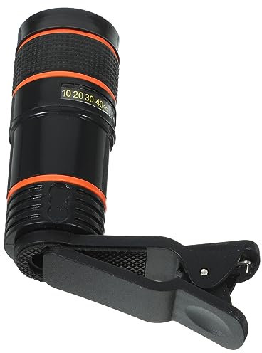 1 Set Teleobiettivo per Smartphone Fotografico per Macro Inclusa per Concerti e Osservazione Animali Materiale Resistente e Duraturo