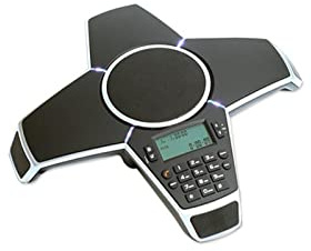 AUBEST Webcam, A500 Analog PBX PSTN Conference Omnidirectional Speakerphone for Radius 3 meters 360 degree range