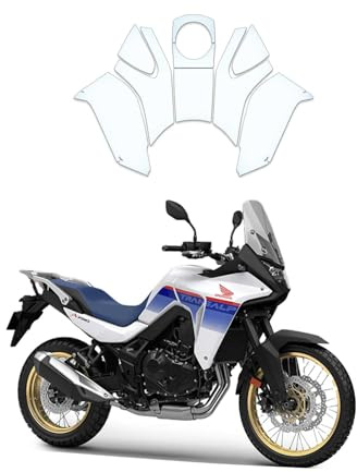 Steinschlag Lámina protectora de pintura PPF para motocicleta apta para Honda XL 750 Transalp 2023-2024 Protector de depósito Clear-PU