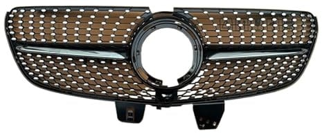 Kühlergrill Tuning Bodykit Mit Diamant Frontgrill Für Benz Für Vito V W447 V250 V300 V260 2015–2023(2020-2023 V Black)
