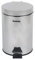 Beldray, acero inoxidable Cubo de basura redondo con pedal y tapa de cierre BeldrayLA038098SS, 3 litros