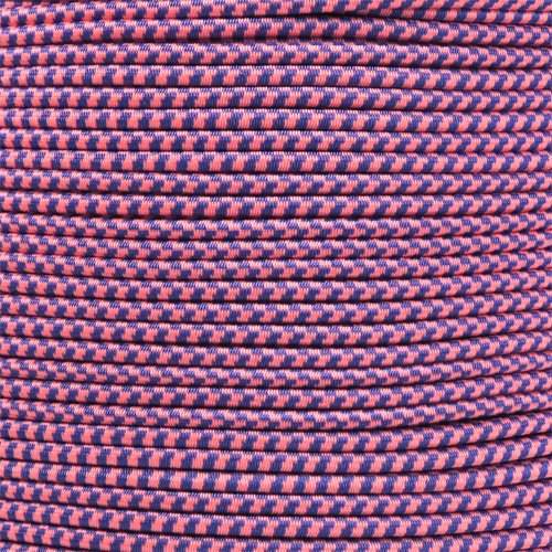 PARACORD PLANET Elastic Bungee Nylon Shock Cord 2.5mm 1/32, 1/16, 3/16, 5/16, 1/8”, 3/8, 5/8, 1/4, 1/2 inch Crafting Stretch String 10 25 50 & 100 Foot Lengths