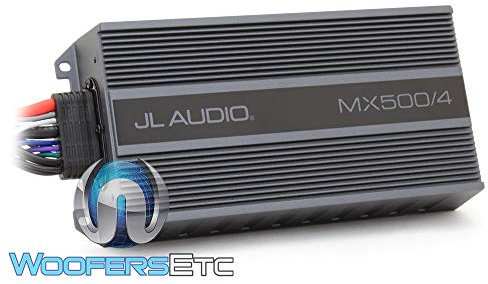 JL Audio MX500/4-4/2-Kanal Endstufe mit 1000 Watt (RMS: 500 Watt)