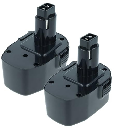 vhbw 2X Akku kompatibel mit Dewalt DW935 | DW941K, DW984, DW931K, DW966K, DW928K, DW983K, DW937K Werkzeug (1500 mAh, NiMH, 14,4 V)