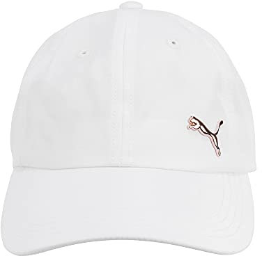 PUMA Damen Evercat Kappe Opal verstellbar Baseballkappe, Weiß/Gold, Einheitsgröße
