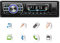 DONGMAO Autoradio 12V / 24V OLED Schermo a Colori Bluetooth FM Turner Aux-in Supporto Bluetooth Lettore di schede USB/SD/MMC Car MP3 Player 1DIN per ISO