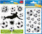 AVERY Zweckform Kinder Sticker Fußbälle 48 Aufkleber + 9 große Fensterbilder