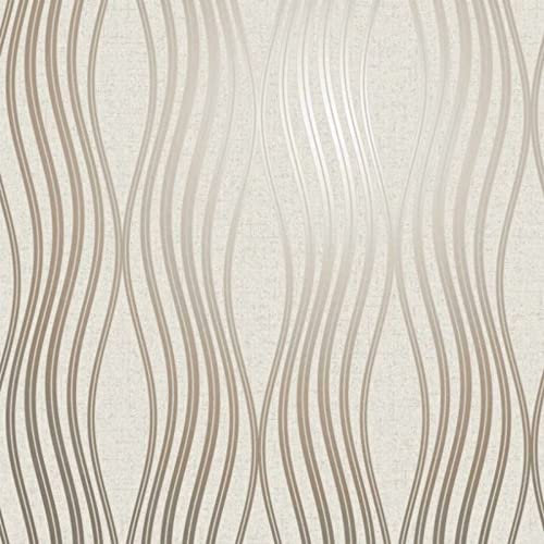 Quartz Wave Rose Gold Wallpaper