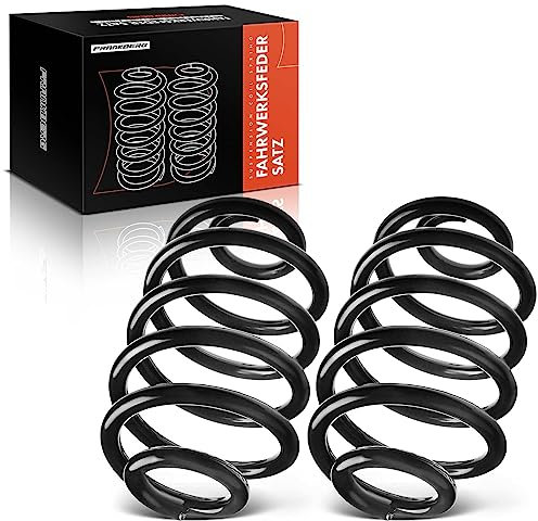 Frankberg 2x Ressorts de suspension Essieu Arrière Compatibles avec Clio II BB CB 1998-2016 Remplacer# 7700839337