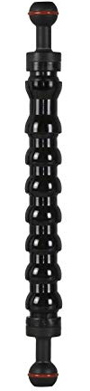 Flexarm 6 Module mit Kugeln 25 mm Lang 30 cm Unterwasser Blitzarm FLEX-ARM 50003BK