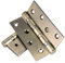 Qrity 4 Pieces Home Door Hinges 4 100mm Ball Bearing Hinges Internal Doors Hinge, Stainless Steel, Antique Bronze