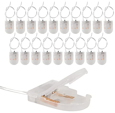 (Packung mit 20) cr2032 Batteriehalter Knopfzellenhalter, CR2032 Batteriehalter mit Schalter, 1 x 3V CR2032 Knopfzellenbatteriehalter mit Kabeln EIN Aus Schalter