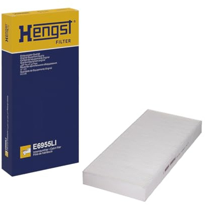 HENGST - Innenraumfilter E6955LI - Luftfilter für den Innenraum mit Pollenfilter - Filtert Staub & Pollen für Allergiker - Für saubere Luft im KFZ - Automotive Zubehör für Fahrzeuge