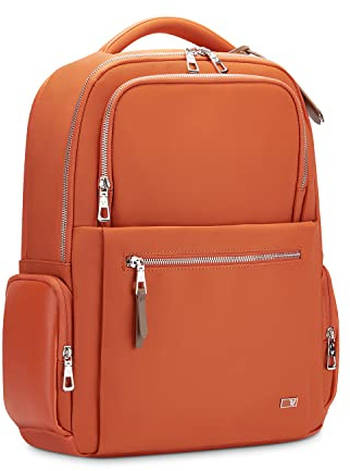 Roncato WOMAN BIZ Business rucksack mit 15,6 Laptopfach - 41x34x12 cm - Orange