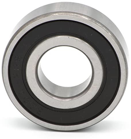 Parts and Parts Rillenkugellager 6204 2RS, 20x47x14mm, DIN 625 ISO 15, Hochgeschwindigkeits-Radiallager, reibungsarm, leichtgängig, ideal für Fahrzeuggetriebe und Industriemaschinen