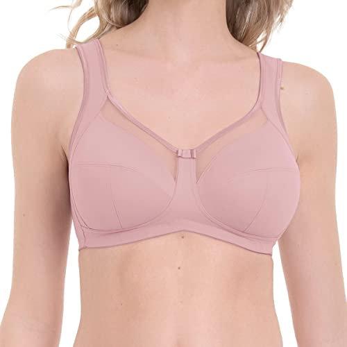 Anita - Clara Donna Reggiseno Comfort Soft senza ferretto, Rosewood, 5D