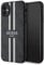 GUESS GUHMN61P4RPSK Hülle für iPhone 11 / Xr Schwarz hardcase 4G Printed Stripes
