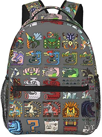 KFZQZOA Leichter, strapazierfähiger, lässiger Tagesrucksack, Reiserucksack, 40,6 cm, Schwarz, Einheitsgröße, Reiserucksäcke
