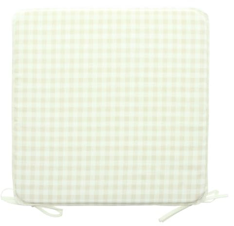 FRANK FLECHTWAREN Sitzkissen Maison naturelle, abwaschbar, wasserabweisend, 70% Baumwolle, 30% Polyester Maße: 39 x 39 x 3 cm flach