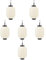 Hemobllo 6 Stk Winterliche Melonenlaterne Laternendekor Lampe Traditionelle Japanische Laterne Weihnachten Laterne Des Neuen Jahres Dekorationen Ramen Papier Japanischer Stil Laternenlicht