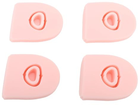 Silicone Spill-Proof Lid Cap, Water Bottle Top Cover Replacement Parts, Leakproof for Drinking (Pink)