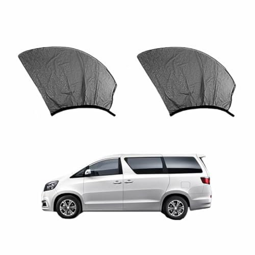 Sonnenschutz Auto Seitenfenster Baby für Volkswagen ID.Buzz 2022-2024,Verbessertes 20D Carbon Mesh mit UV Schutz Auto Fenster Sonnenblende für Kinder Erwachsene Haustiere