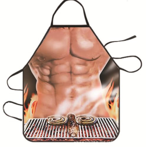 Tablier Cuisine Homme Humoristique Tablier Créatif BBQ Cuisine Tabliers de Cuisine Homme Humour Réglable Party Pour Humoristique Anniversaire Noel Les Hommes Tablier Adulte Cadeau