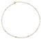Aleasha Moonstone Beaded Choker Necklace for Women Boho Quartz Crystal Necklace June Birthstone Summer Handmade Jewelry