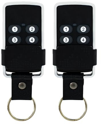 Garagentor Fernbedienung 433,92MHz für Wisniowski mido el11q el12q el13q el3v1q el1000 es6 elb7qk2 st2 el4t Garagentor Handsender (2 Stück)