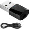 Adaptateur USB Bluetooth 5.1 Clé Bluetooth,Adaptateur Bluetooth Récepteur Audio 5.0 avec Câble Audio de 3,5 mm pour TV/système Audio Domestique