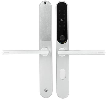 Smart Door Lock Casa Ufficio Impronte Impronte Password Serrature Porte, Impronte Impronte, Password, App, Scheda Induttiva, Chiavi, 4 batterie AA (non incluse)