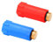 APOMOONS 2 Piece Construction Plug 1/2 Inch Plastic Plumbing Pipe (Red & Blue),Bouchon de Construction pour Tuyau de Plomberie 1/2 in pour Fermer les Tuyaux d'eau Pendant la Rénovation