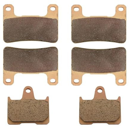 Kit pastiglie freno anteriori e posteriori for motociclette for pinza radiale GSXR 1000 K4/K5/K6/ ZK4 2004-2006 in rame sinterizzato
