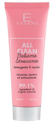 Essere ALL CLEAN Balsamo Struccante Detergente 0 Residui Idratante, lenitivo ed antiossidante 50ml