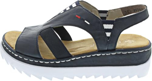 Rieker Damen Klassische Sandalen V7972, Frauen Sandalen