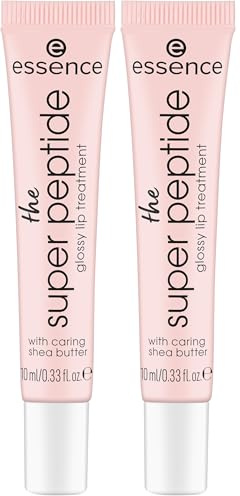 Essence - Baume Soin des Lèvres The Super Peptide Glossy Lip Treatment - 01 Peptacular! (Lot de 2)