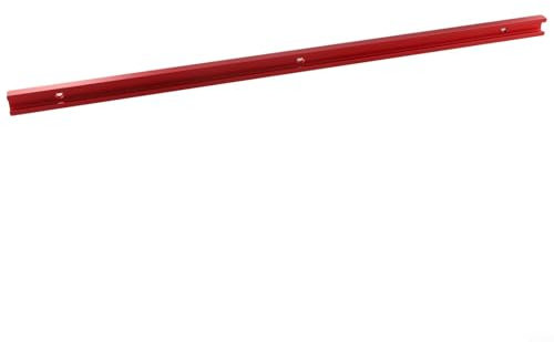 Bebykilemi T-Gleis-Gehrungsschienensystem mit T-Nut-Design, Aluminium-Frästischschiene für Holzwerkstatt, DIY-Projekte, 300–600 mm (500 mm)