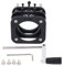 Jeffergarden Router Table Base Aluminium Alloy Router Lift Manual 51mm Maximum Stroke Lifting System Base